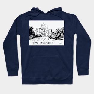 New Hampshire State USA Hoodie